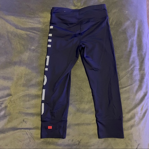 Tommy Hilfiger Sport Capri Navy Blue Leggings - Picture 5 of 10